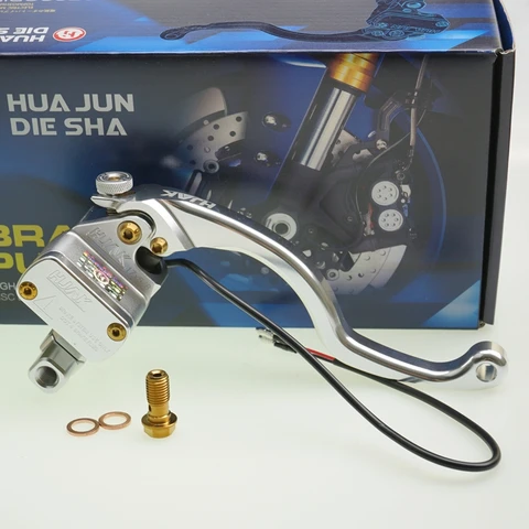 Мотоциклетный RCS поршень 17 мм главный цилиндр тормоз Гидравлический рычаг сцепления Универсальный 22 мм для Honda Yamaha Aprilla BMW гоночный велосипед