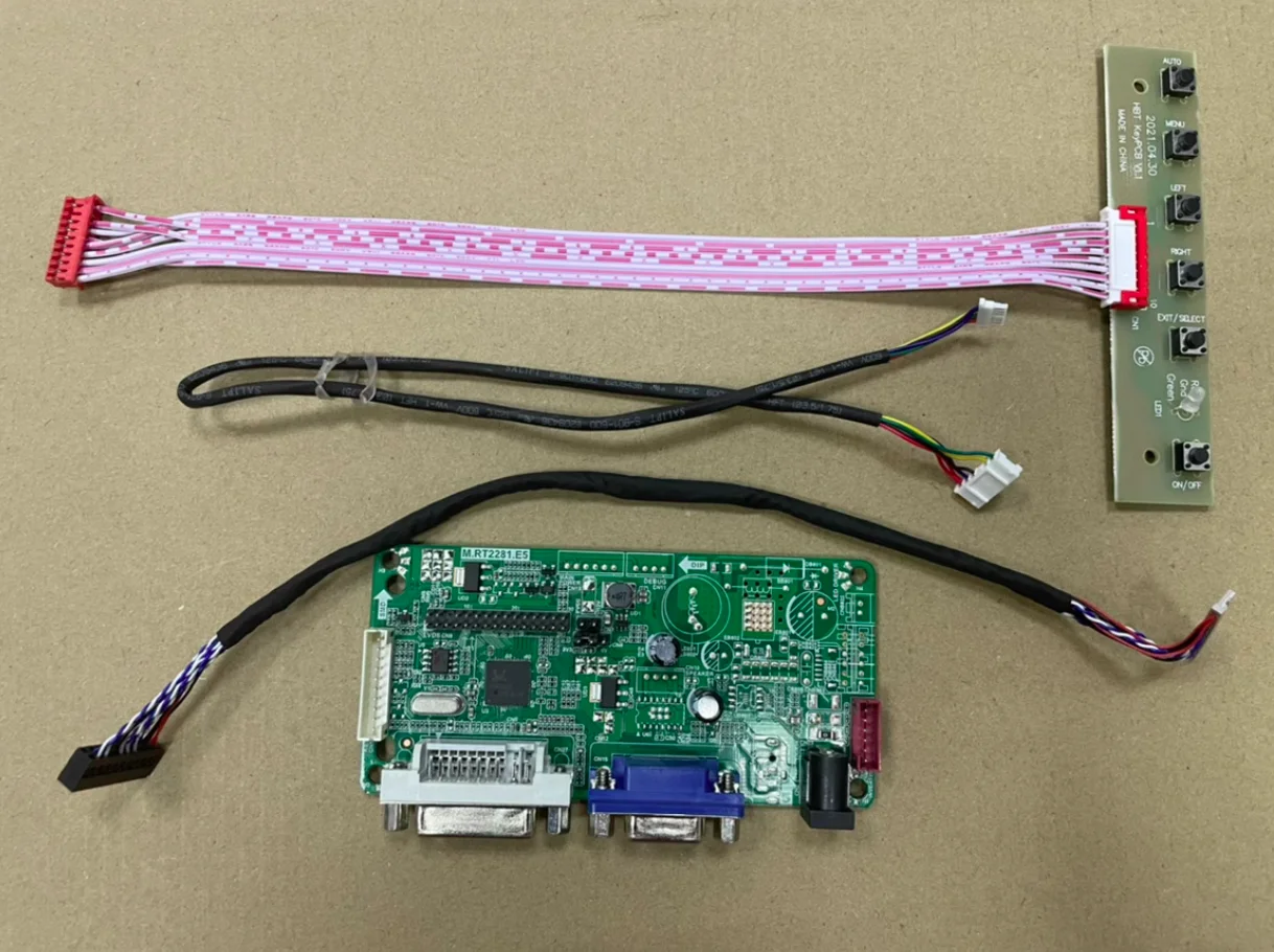 3,5-дюймовая широкоформатная плата драйвера LQ121K1LG52 может быть оснащена интерфейсом VGA, плата драйвера HDIM интерфейса AV