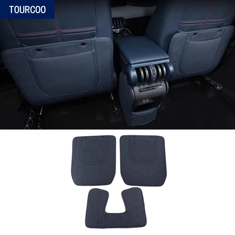 

For BYD Atto 3 Yuan Plus 2022 2023 Seat Back Anti-kick Protective Cover Car Styling Modification Accessories