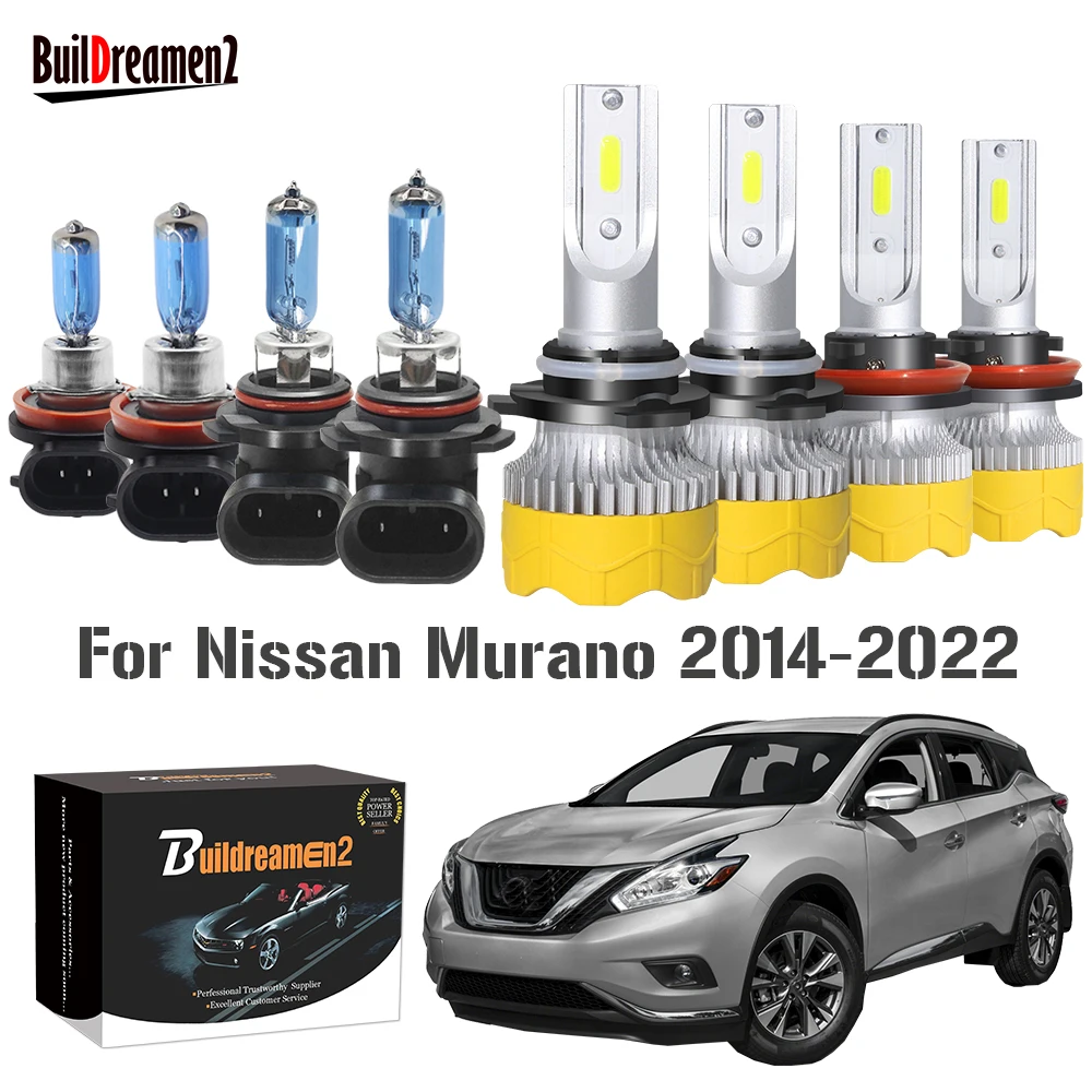 

4 X Автомобильная передняя фара Ближний Дальний свет для Ford Taurus X 2007 2008 2009 светодиодный галогенная лампа фара Ближний/Дальний свет