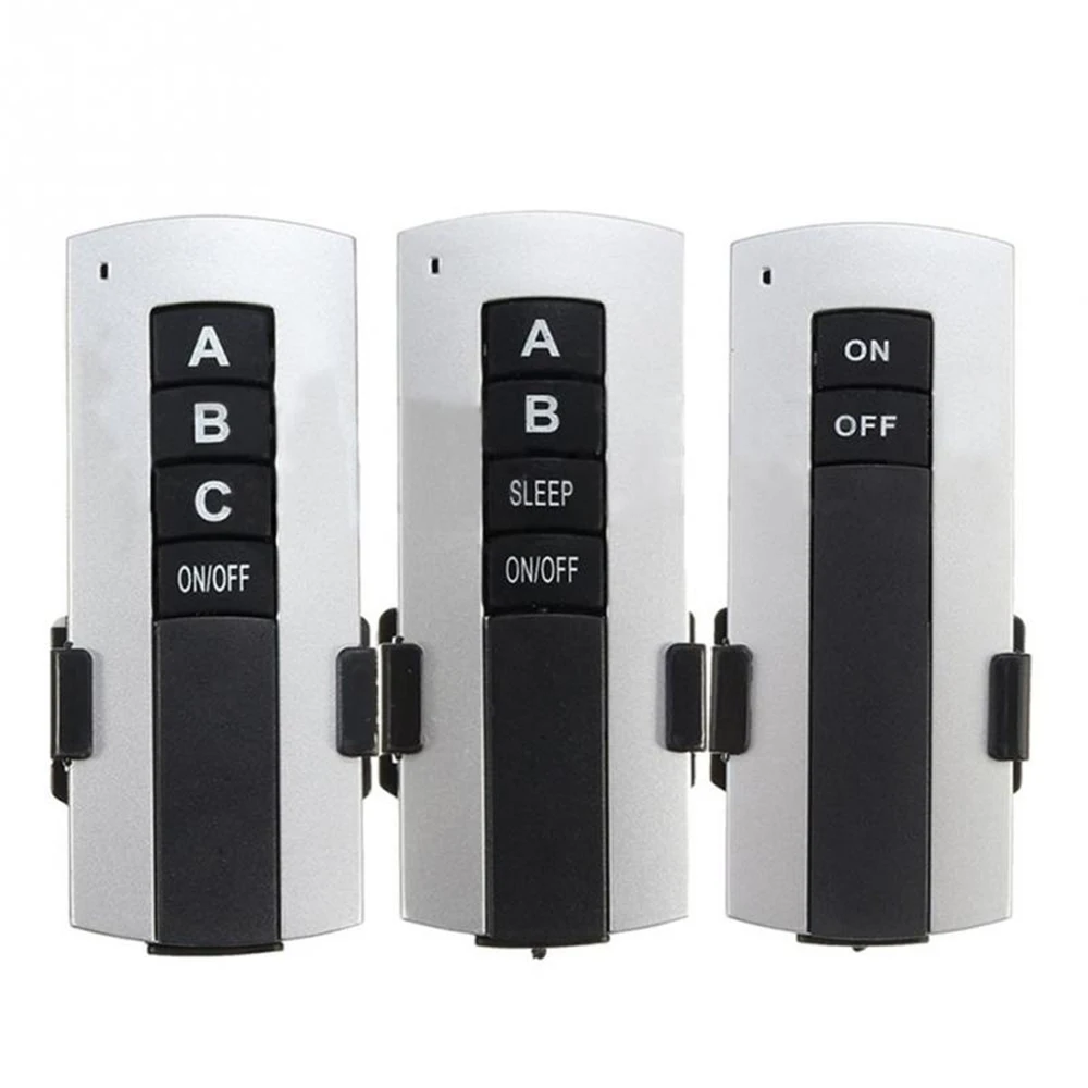 

1Pcs Receiver 1/2/3 Ways Remote Smart Wireless Switch ON/OFF LED Ceiling Lamp Single Channel Light Remote Switch 200V-240V
