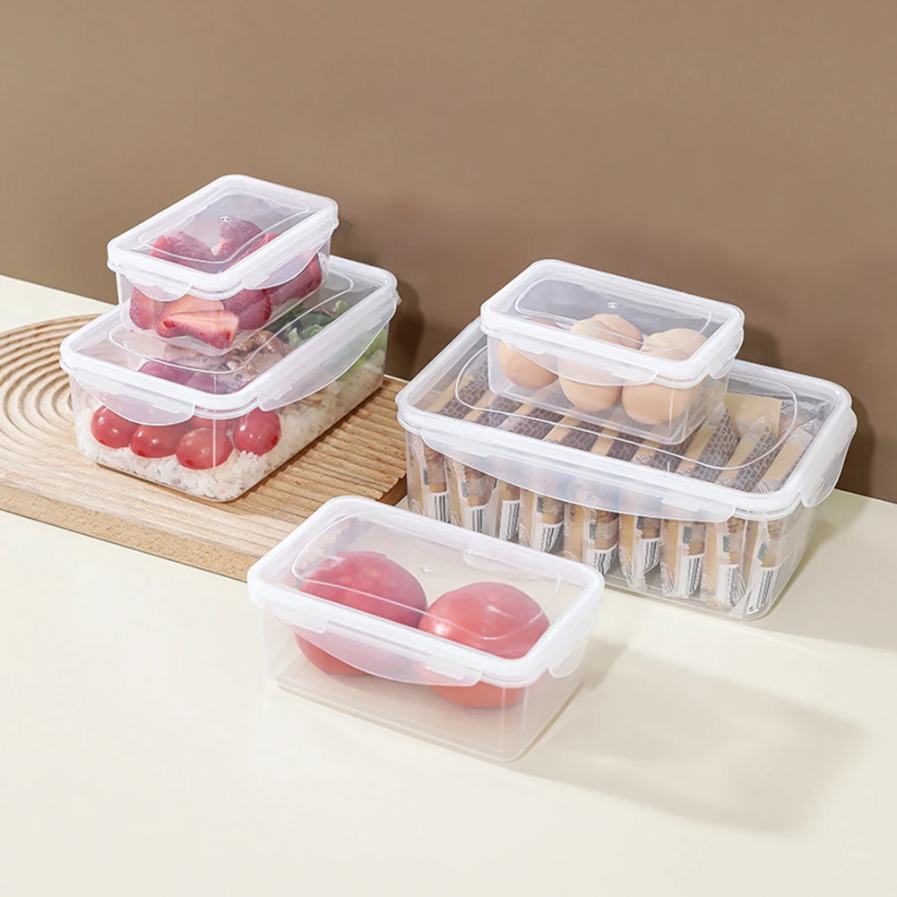 

Portable Lunch Boxes Refrigerator Fresh-keeping Box Can Be Heated In Microwave Oven Food Storage Box Sealed Cold Storage Boxes