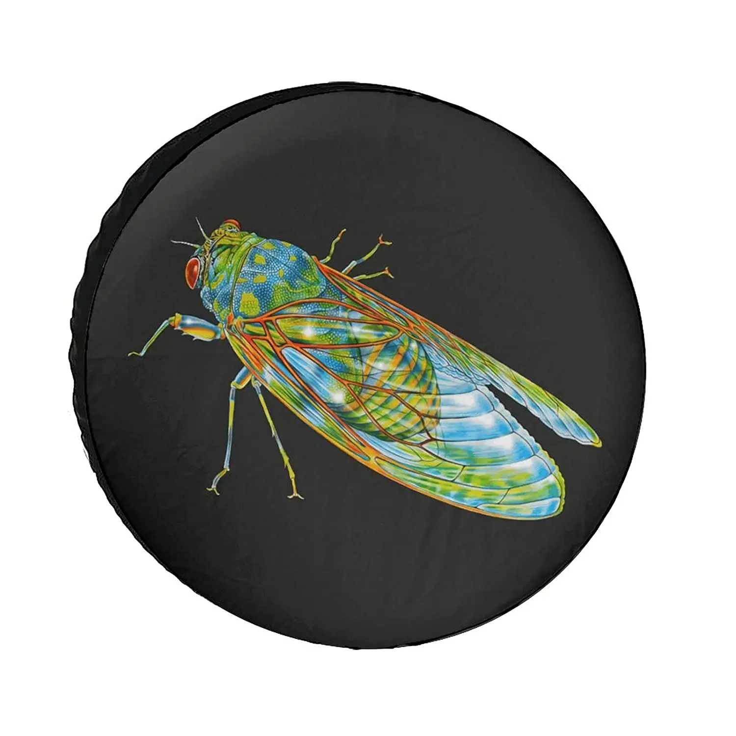 

Разноцветный чехол для шин «Вселенная», защитная крышка для автомобильных колес, с защитой от погодных условий, с УФ-защитой, запасной чехол...