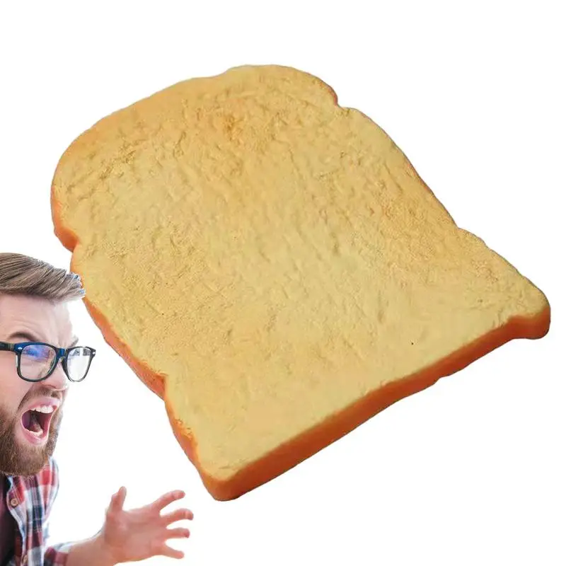 Игрушка-сжималка для снятия стресса хлеб реалистичный ручная работа забавная