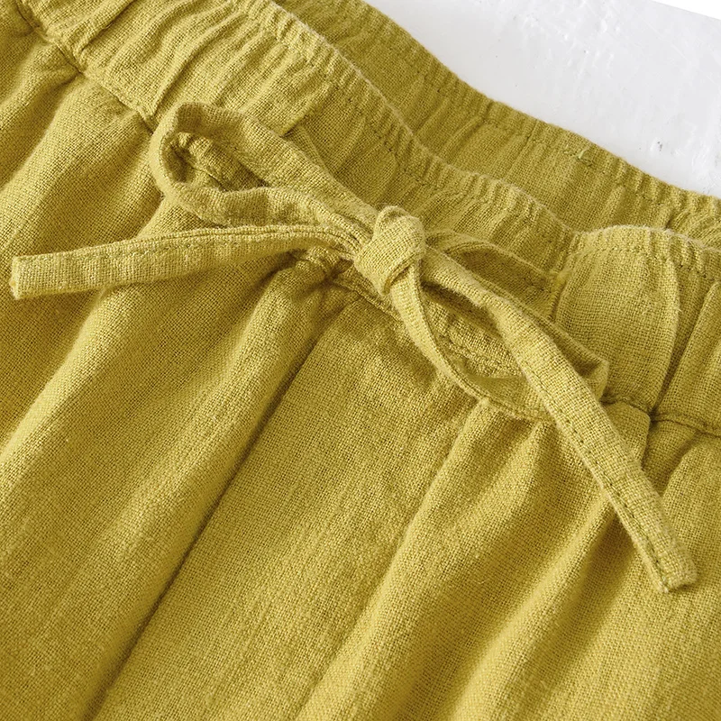 Шорты мужские с эластичным поясом хлопок повседневные Модные Бермуды