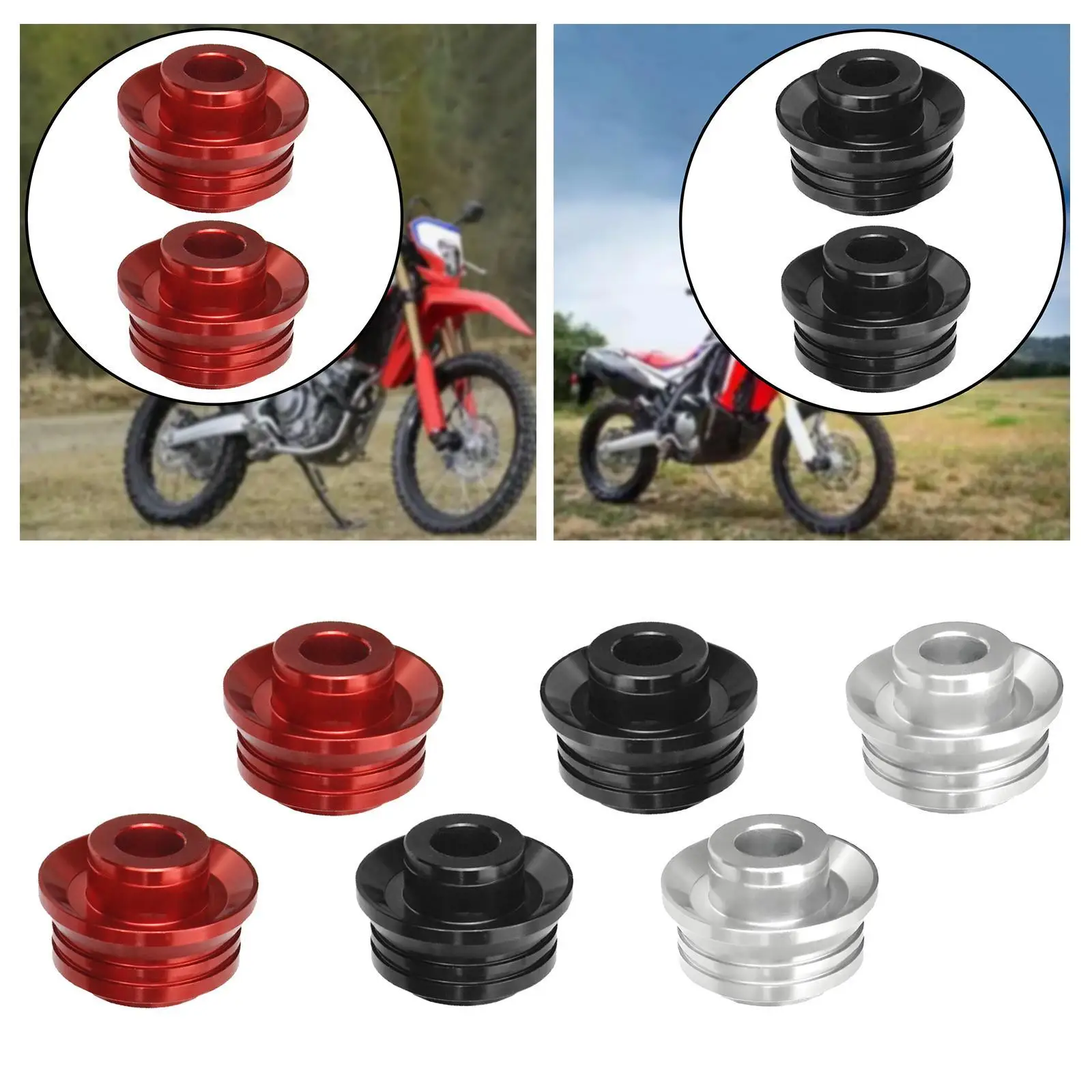 2 шт. ось ступицы колеса для Honda Crf250RX 2019 Crf 250 Rally 2017-2019