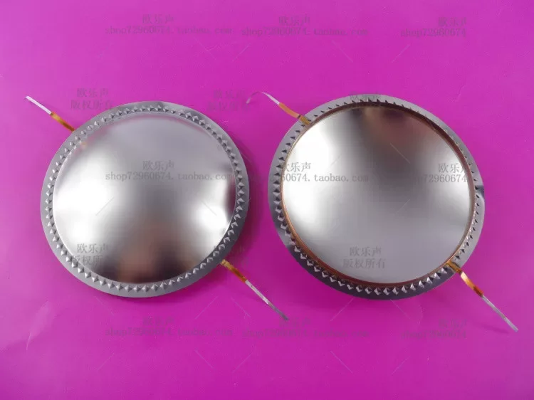 GHXAMP KSV Kapton 99.2 мм, титановая диафрагма для высокочастотного динамика – плоская алюминиевая  алюминиевая проволока с медным покрытием, 8 Ом, 1 шт. (art.: 3920dcbcc58bd) - 3920dcbcc58bd