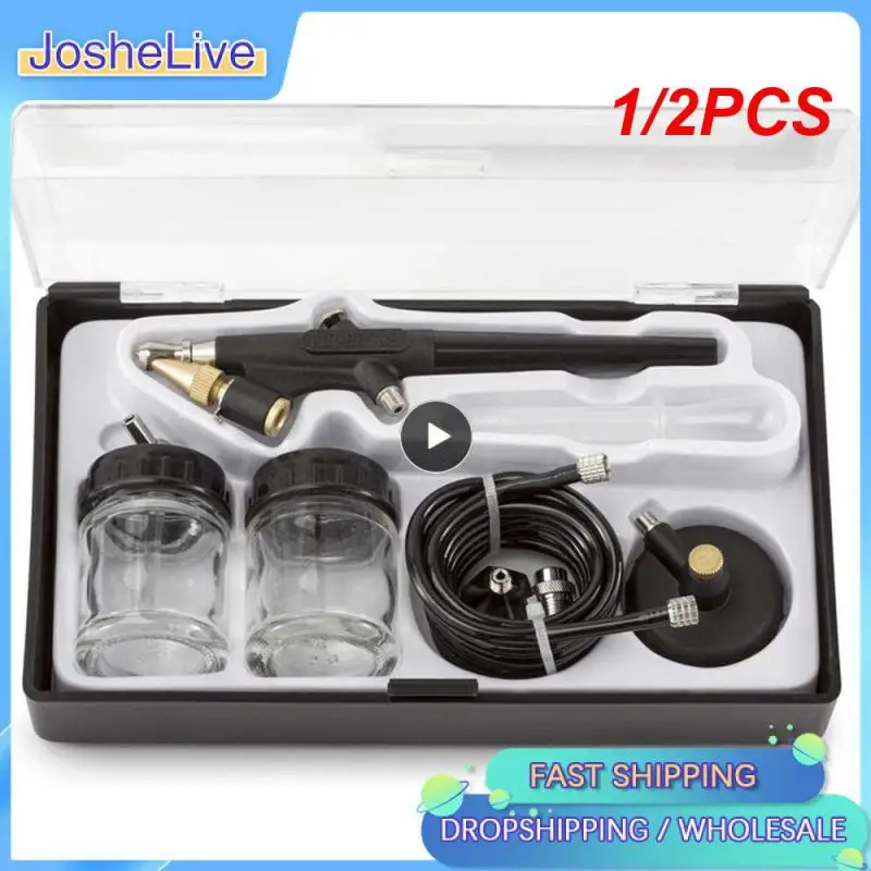 

Аэрограф односторонний с подачей сифона, 138 мм, с шлангом 22 куб. См, 1/2 шт.