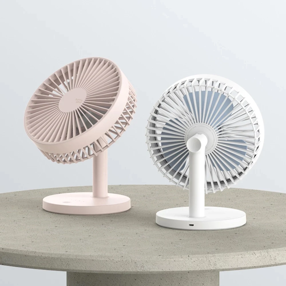xiaomi Youpin 3Life 202 Desktop Mute Fan USB Charging Mini Portable Handheld 2000mAh Battery Capacity Low Noise Strong Wind |