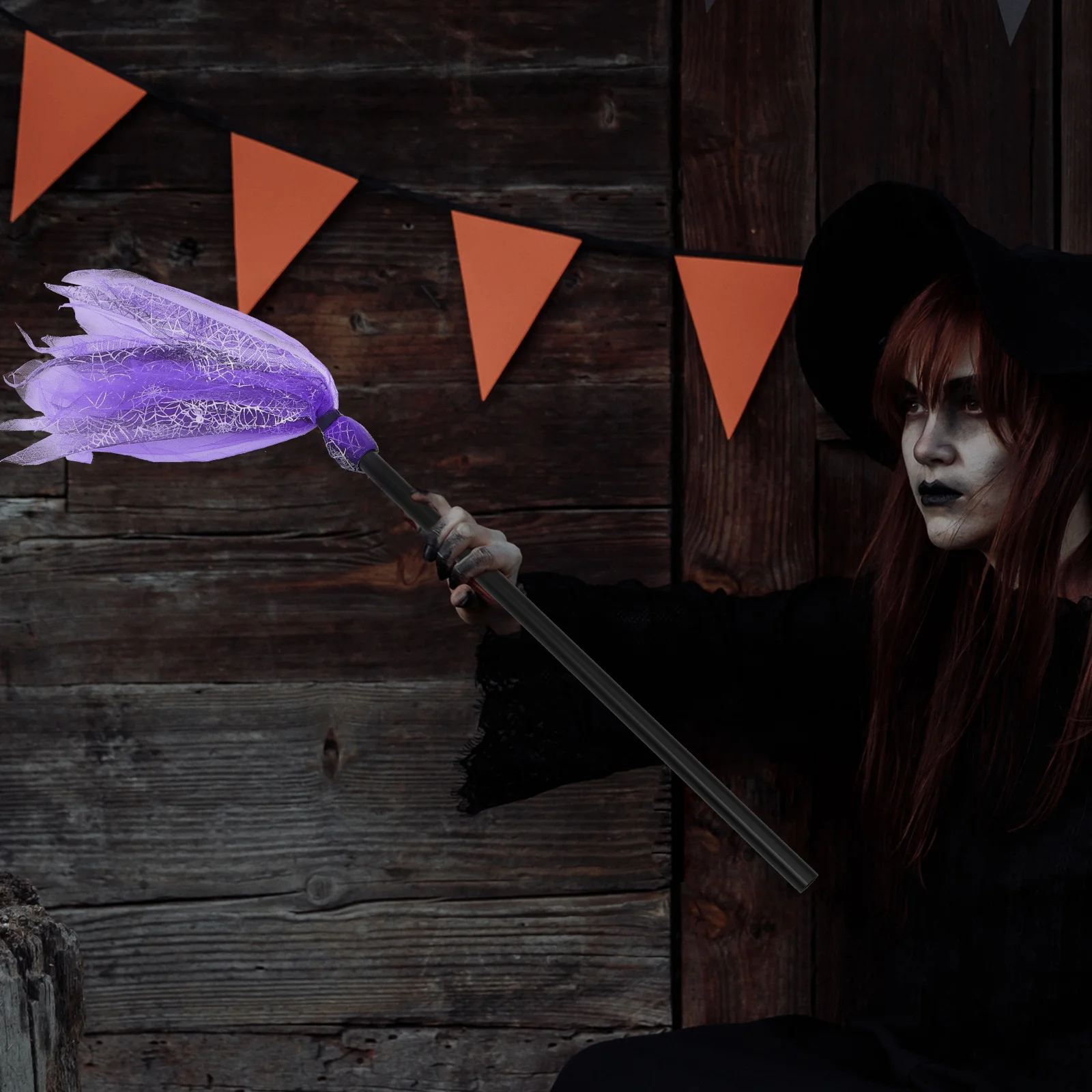 Пряжа паутины метла страшный детский костюм ведьмы игрушки для девочек