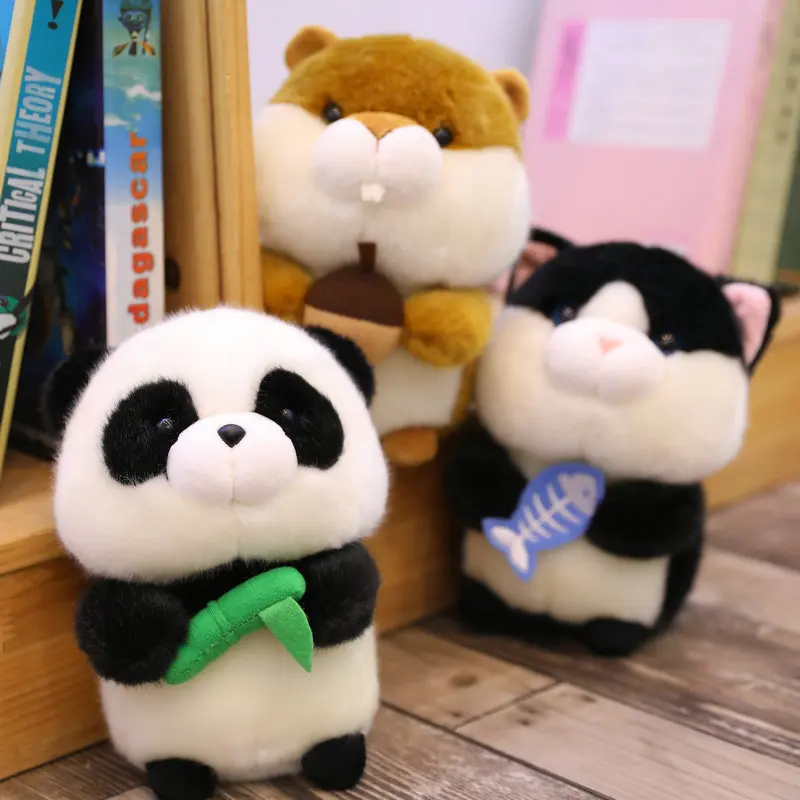 34 Syles мышь Хомяк Пингвин плюшевая игрушка мягкая собака кукла Хаски свинка мяч