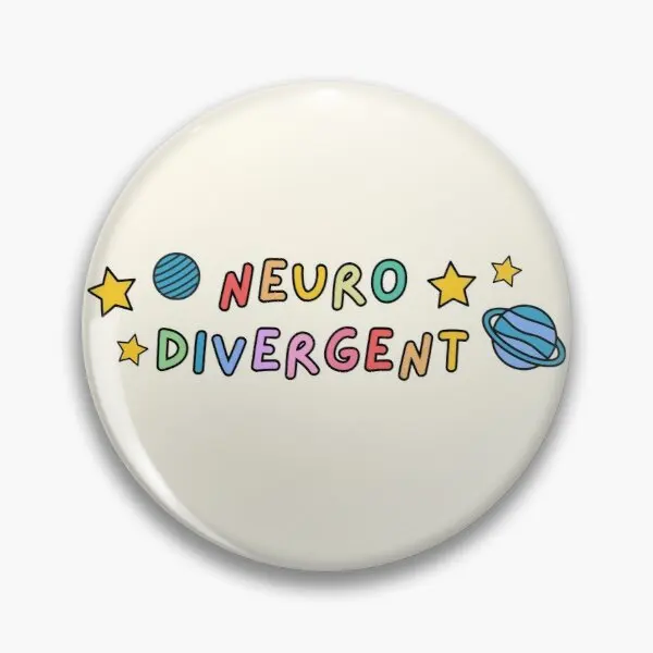 

Neurodivergent Customizable Soft Button Pin Hat Clothes Brooch Gift Cute Cartoon Funny Collar Women Fashion Creative Lover