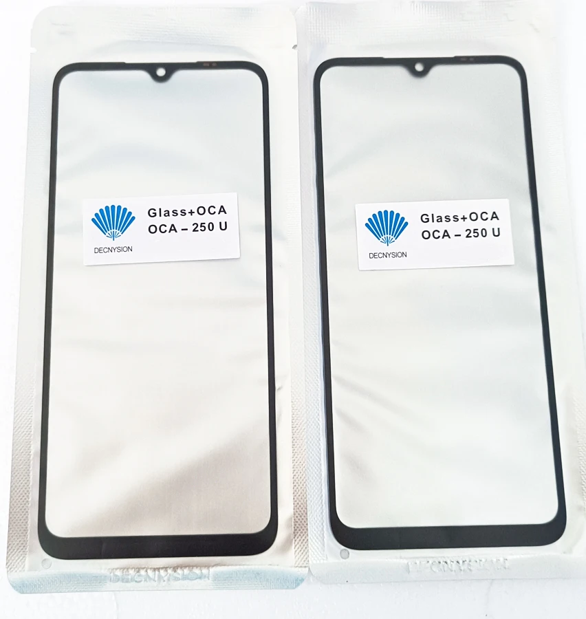 10Pcs For Samsung Galaxy A03 Core A03s A13 A23 A33 A53 A73 S10E S20 FE S21 Plus S22 LCD Front Touch Screen Lens Glass + OCA Glue - купить по