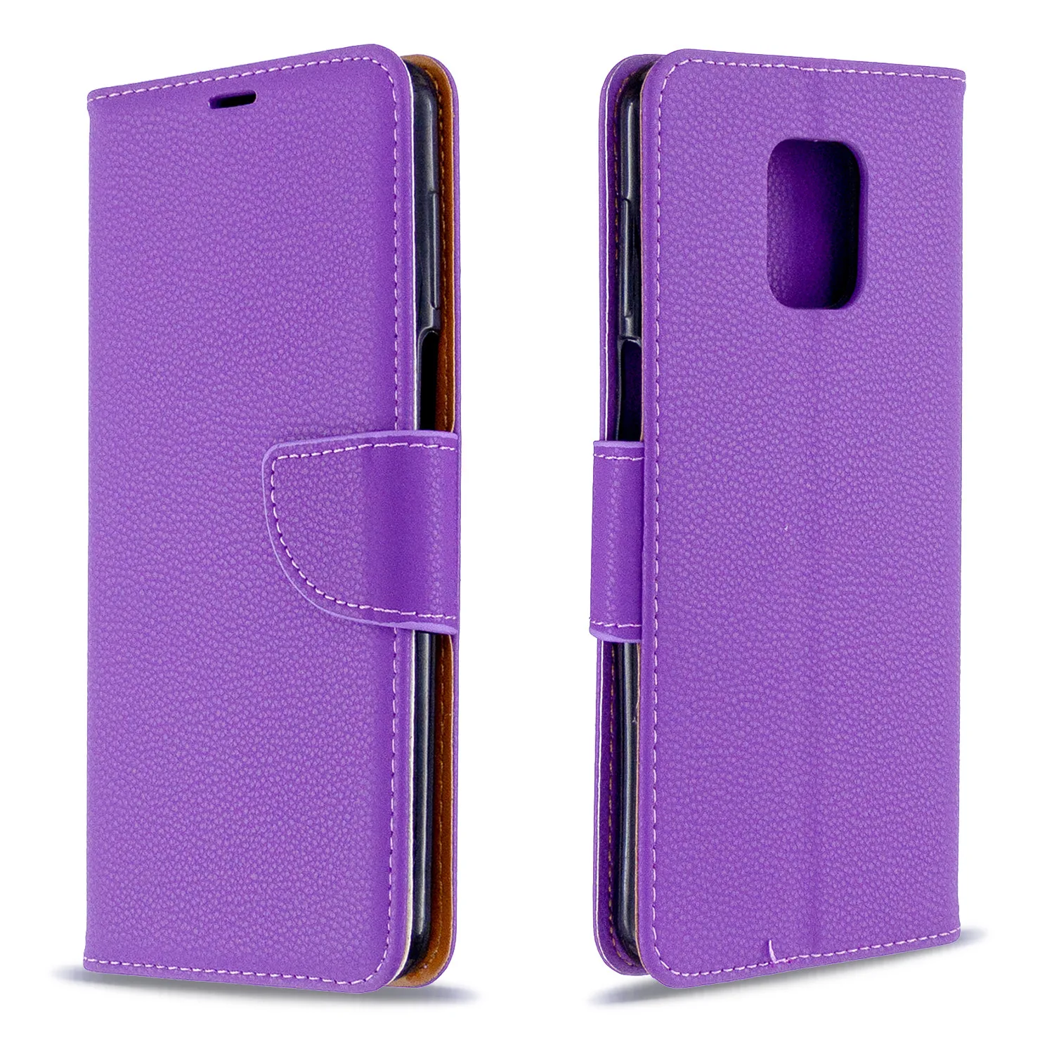 Litchi Pattern Leather Wallet Case For Redmi Note 11 10 9 8 7 10C 10 9C 9A 9 8 8A For Xiaomi Mi Poco X3 X4 F3 M3 M4 Pro 12 Lite