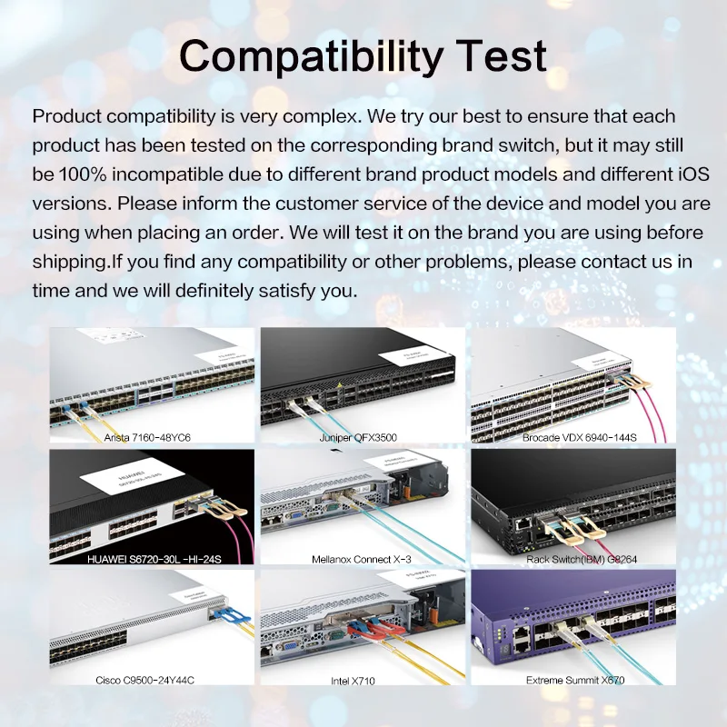 QSFP28-100G- DR1 0 5 км Один модуль LCport PAM4 1310 нм Оптический приемопередатчика