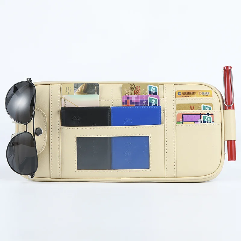 Автомобильный солнцезащитный козырек карманный органайзер сумка держатель для