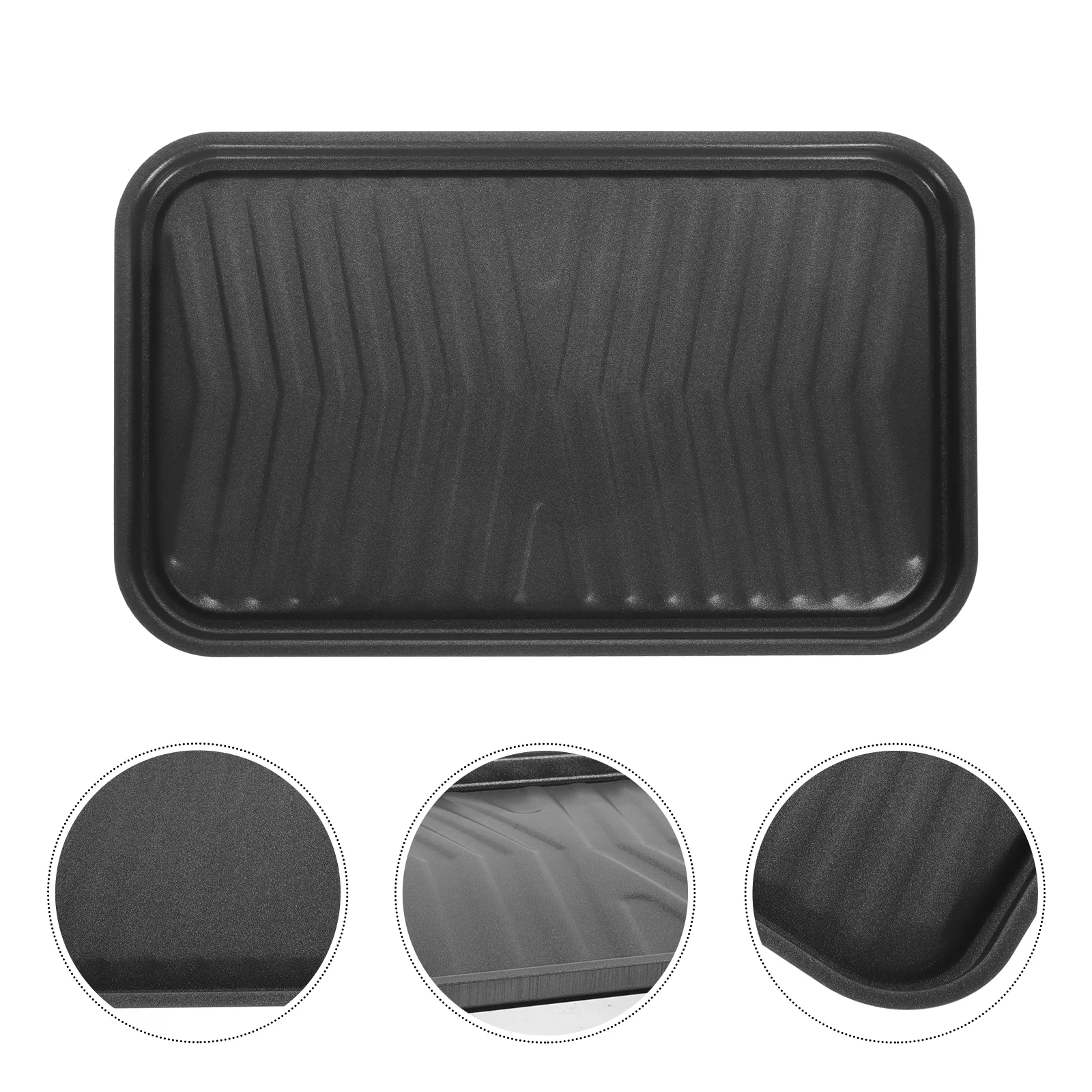 

Korean Barbecue Grill Pan Non- Grilling Skillet Cast Grill Tray Square Vegetable Grill Pan Grill Cookware Grilling Accessories