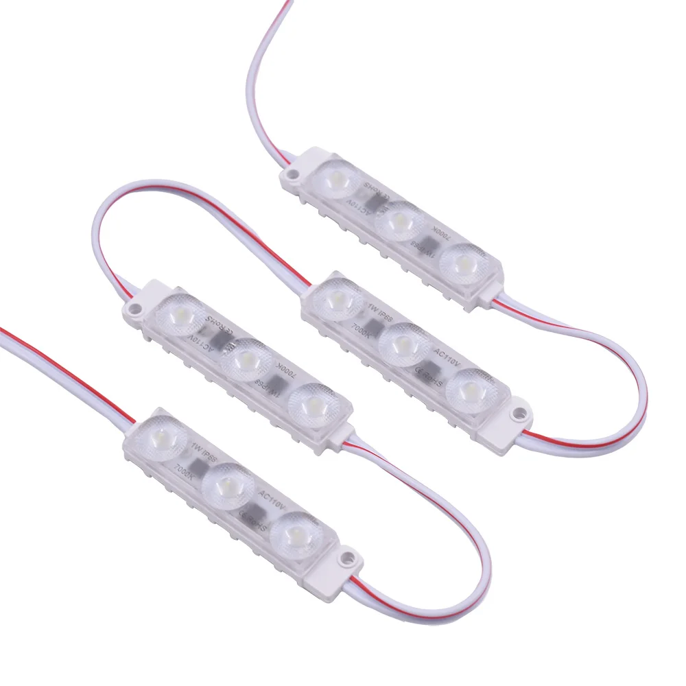 Светодиодный модуль высокой мощности AC110v 2835 50 шт. подходит для ночника 2-10 дюймов