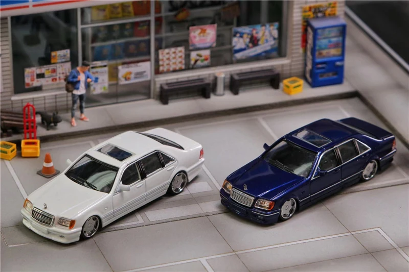 

Street Weapon 1:64 W140 Die-Cast Car Model Collection Miniature