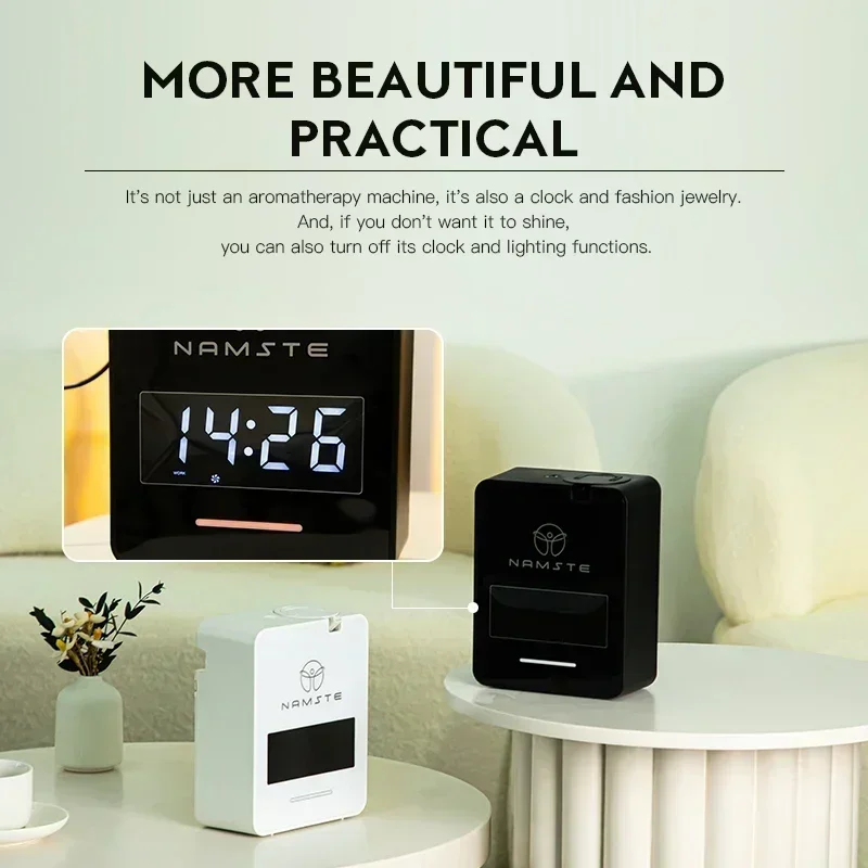 Фото Новый домашний электрический аромадиффузор для духов, 300 мл, Essential Oi, WIFI, Bluetooth-машина, 1000 м3, освежитель воздуха, HVAC, ароматизатор №3