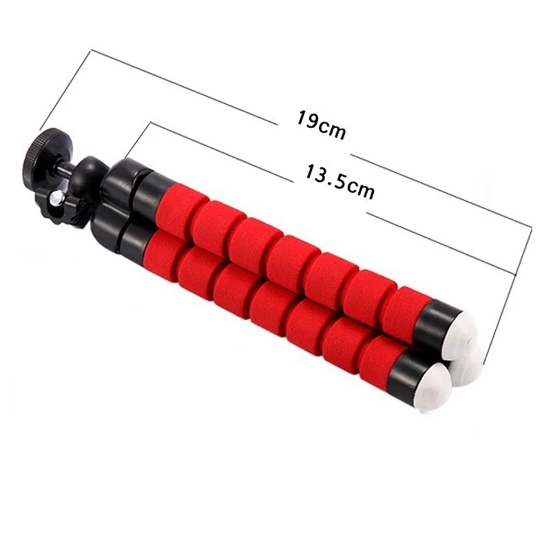 mobile phone holder flexible octopus tripod bracket for mobile phone camera selfie stand monopod support photo remote control 08 free global shipping