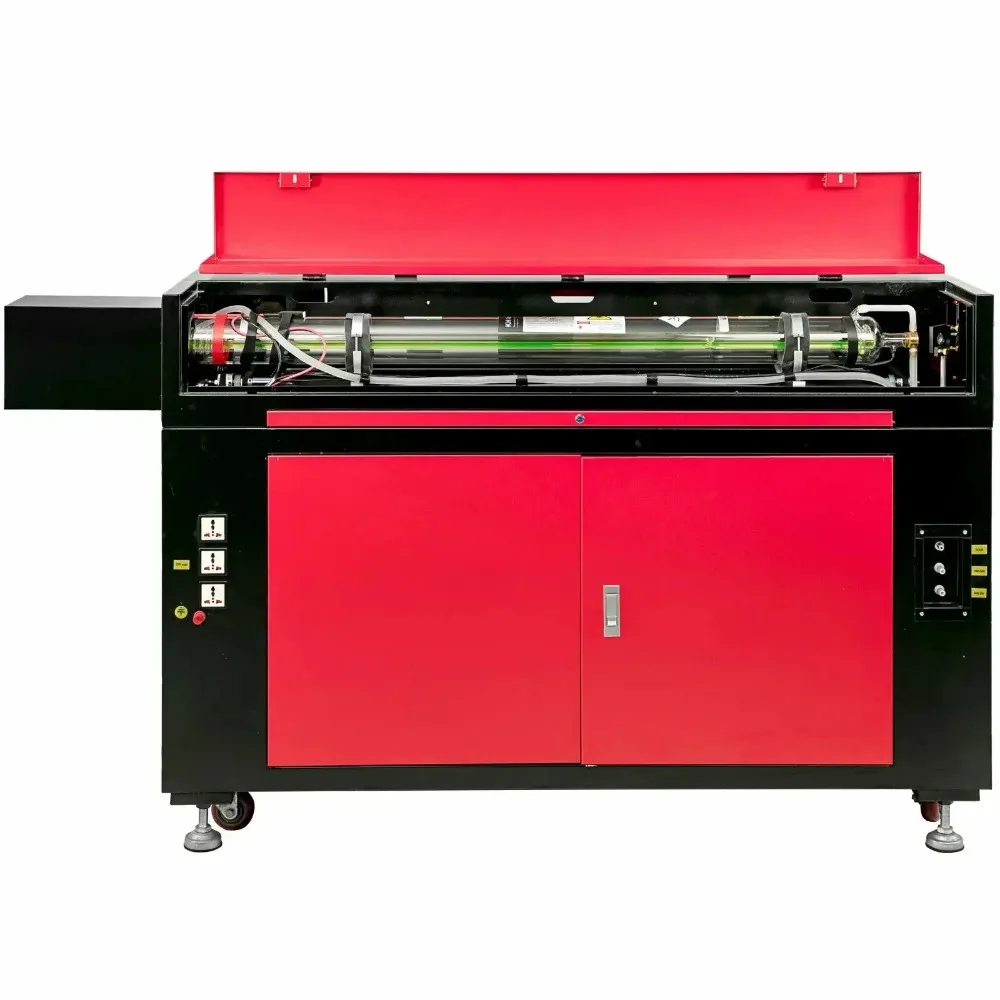 VEVOR Ruida 100 Вт CO2 LASE гравировальный станок 900x600 мм KH9060 гравер режущий инструмент для