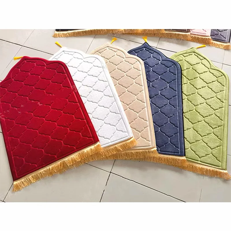 Фланелевое Одеяло для молитвы коврик колени пола с тиснением Нескользящие