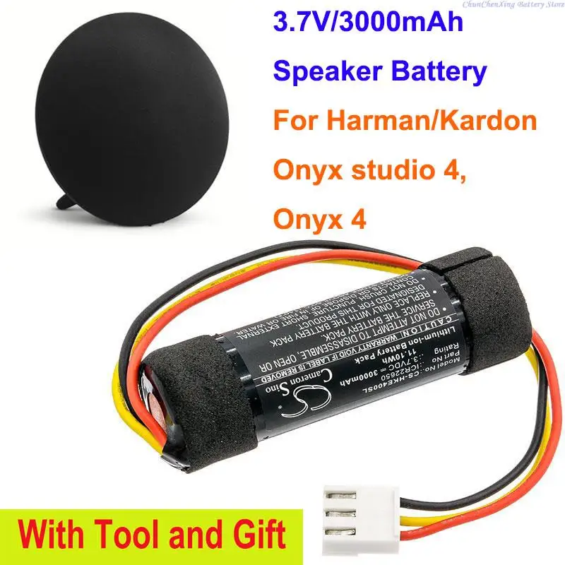 Batería de 3000mAh ICR22650 para HARMAN/KARDON Onyx studio 4, pila...
