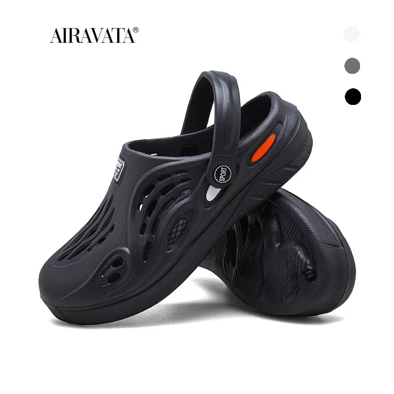 Unisex Casual Clogs Men Women Light Beach Sandals Comfortable Garden Shoes Breathable Size 36-45