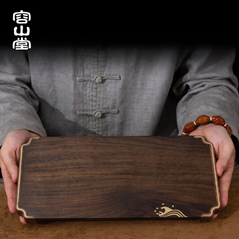 Чайный столик Blackwood маленький поднос для чая простой домашний инкрустированный