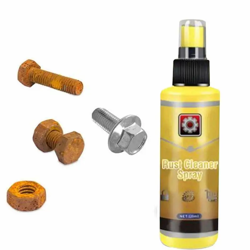 

100ml Rust Cleaner Spray Car Maintenance Kitchen Rust Inhibitor Rust Remover Derusting Spray Metal Surface Chrome Paint Clean