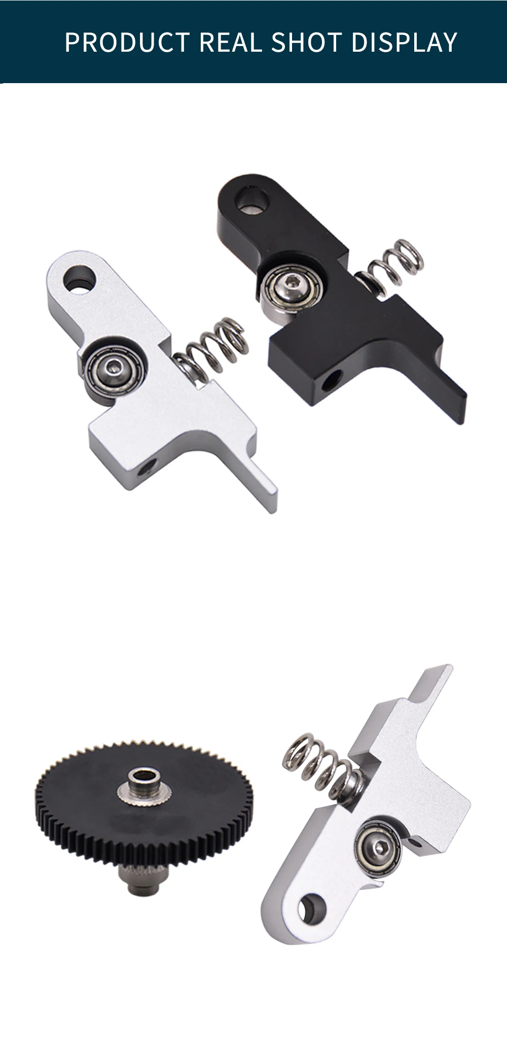 Металлическая направляющая для экструдера Titan Aero с 66 зубьями 1 75 мм Prusa i3 Ultimate Artillery