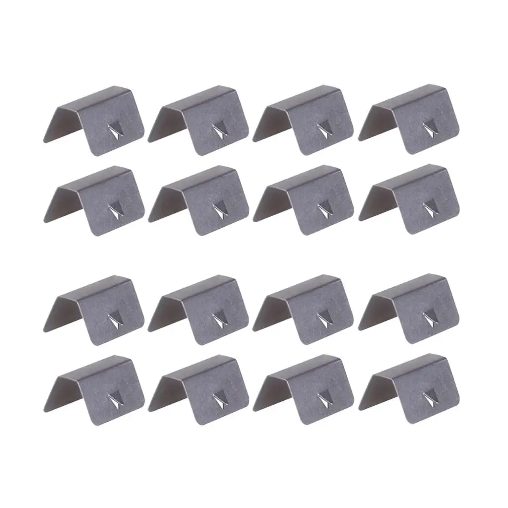 Набор из 16 штук дефлектор ветра/дождя фитинговый зажим нержавеющей стали для Heko G3