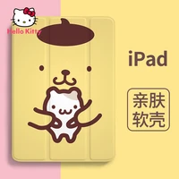 hello kitty cartoon tablet case for ipad 2 3 4 pro air 3 4mini 1 2 3 4 5 6 book style creative flip cover case