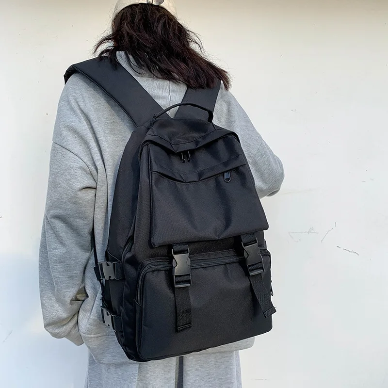 

2023 New Couple Leisure Travel Bag Outdoor Backpack Student School Bag Business Computer Work Suit Backpack