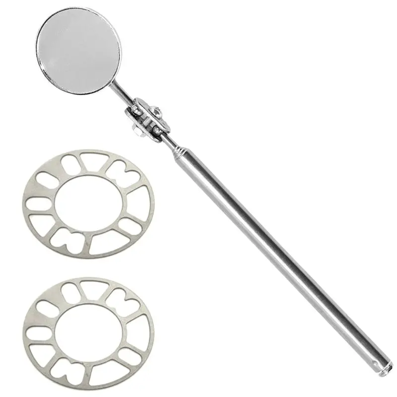 

Универсальное зеркало для технического обслуживания автомобиля 50 мм с 2 шт. 4 и 5 наконечниками и колесами толщиной 8 мм