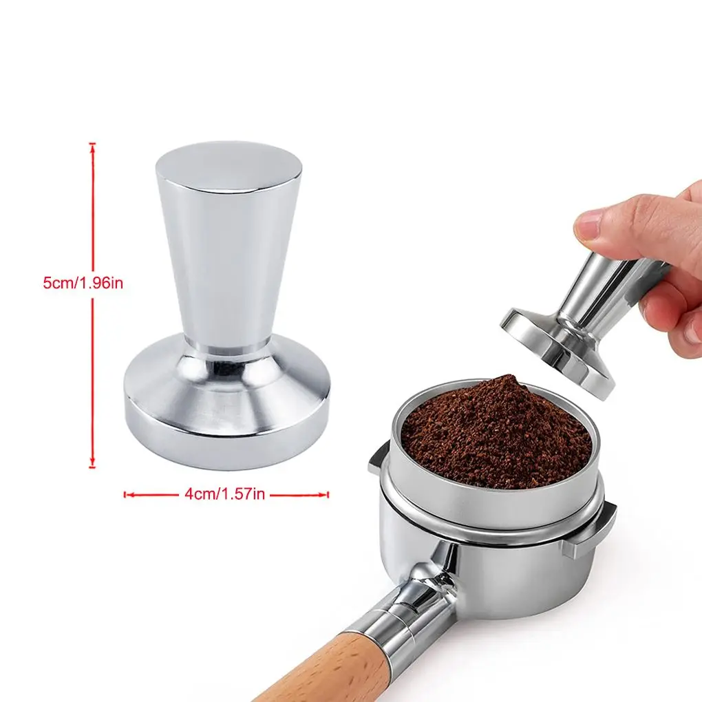

Stainless Steel Coffee Powder Hammer with Grip Handle, Handheld Drinking Machine Distribution Tampers