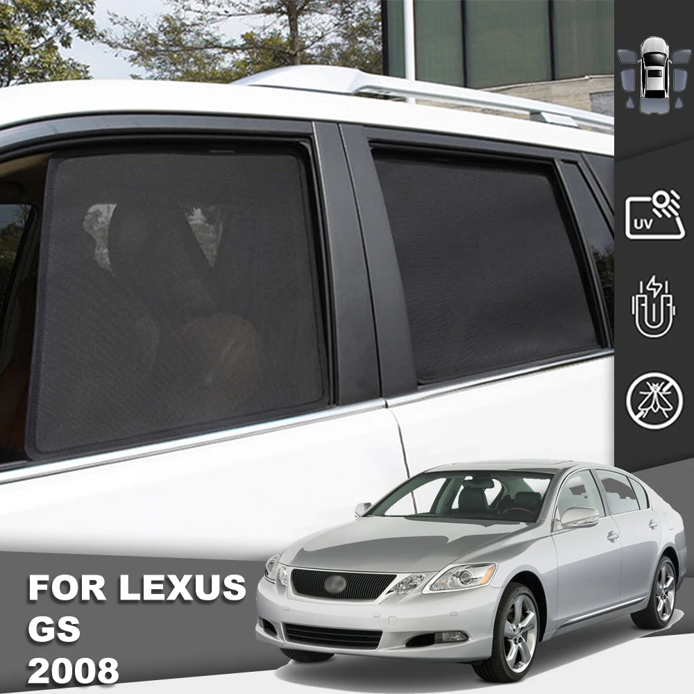 

For Lexus GS 2005-2010 300 350 430 GS460 GS350 GS430 Magnet Car Sunshade Front Windshield Mesh Curtain Baby Window Sun Shade
