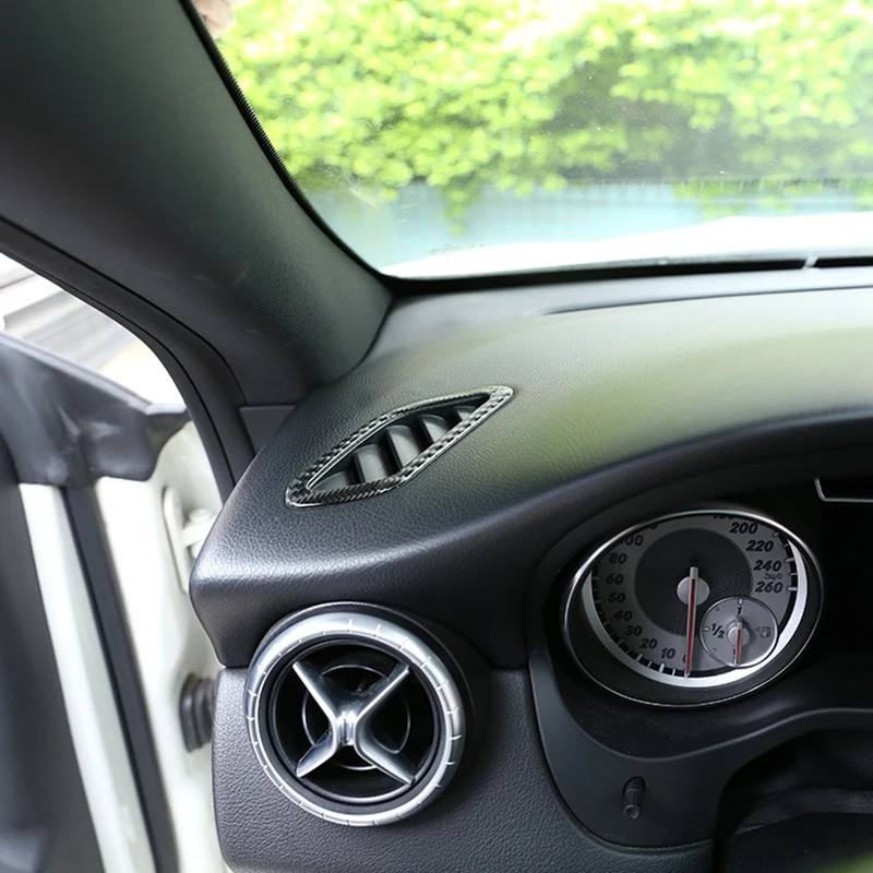 Для Mercedes Benz a GLA CLA Cl W176 X156 C117 приборная панель из углеродного волокна кондиционер