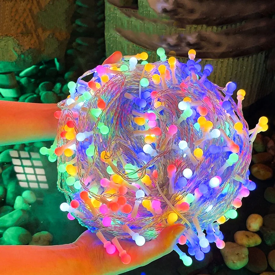 Рождественская гирлянда меняющая цвет 50 м