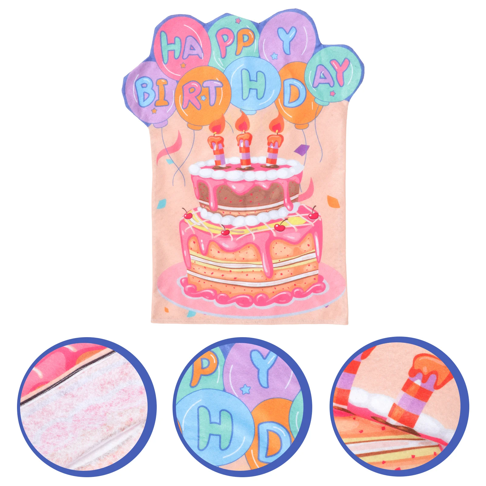 Чехол на стул день рождения реквизит для вечеринки счастливый школы тканевое