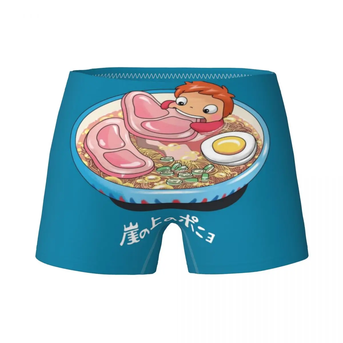 

Girls Ponyo On The Cliff Ham Cotton Panties Printing Ramen Kids Briefs