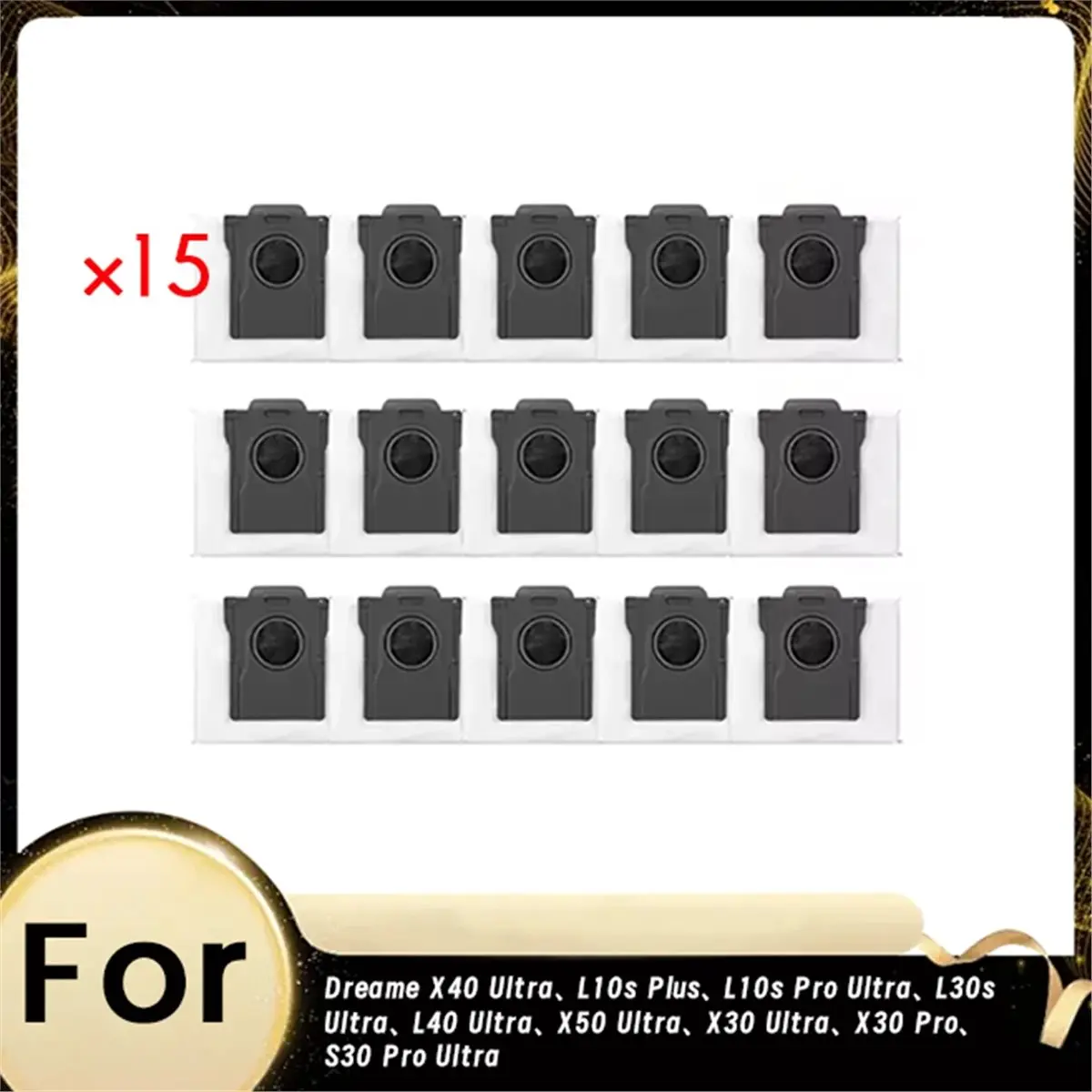 Фото [СПЕЦПРЕДЛОЖЕНИЕ] Мешки для сбора пыли для X40 Ultra, L10s Plus, L10s Pro Ultra, L30s Ultra, L40 Ultra, X50 Ultra, X30 Ultra, X30 Pro, S30 Pro Ultra №3