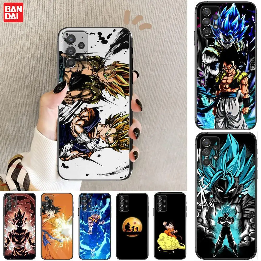 

Goku Saiyan Phone Case Hull For Samsung Galaxy A70 A50 A51 A71 A52 A40 A30 A31 A90 A20E 5G a20s Black Shell Art Cell Cove