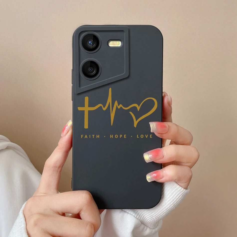 Фото Чехол-бампер для Tecno Pova 5 Pro, футляр с рисунком конфетных цветов, мягкий жидкий силикон, защитный бампер для камеры Tecno Pova5 Pro №3