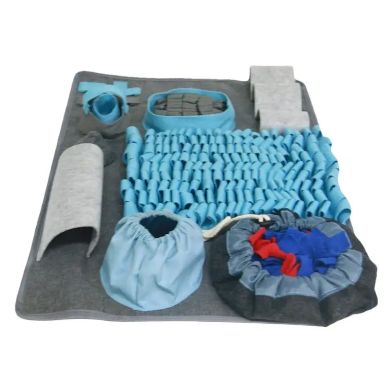 

Коврик с ножницами для собак, интерактивный коврик с медленной кормушкой для маленьких собак, тренировочная игрушка с 10 тренировочными элементами и 3 степенями сложности