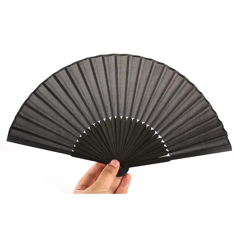 

Chinese Style Black Vintage Hand Fan Folding Fans Dance Wedding Party Favor Chinese Dance Party Folding Fans