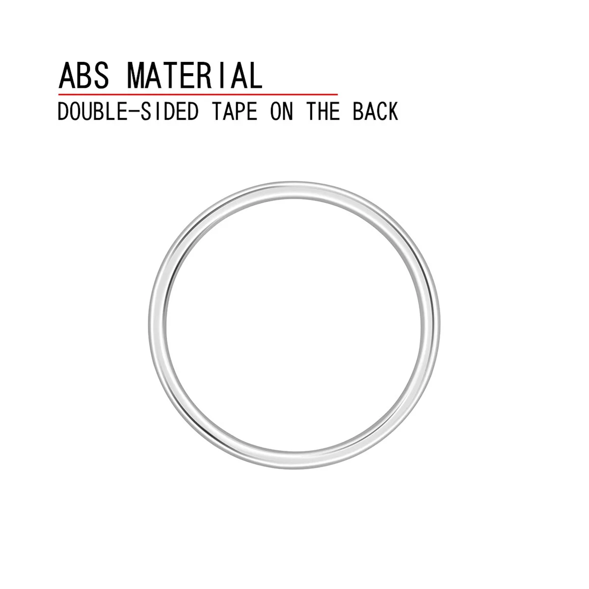 Автомобильное кольцо на руль для Nissan Серена C28 серебро 2022-2023 отделка внутренней