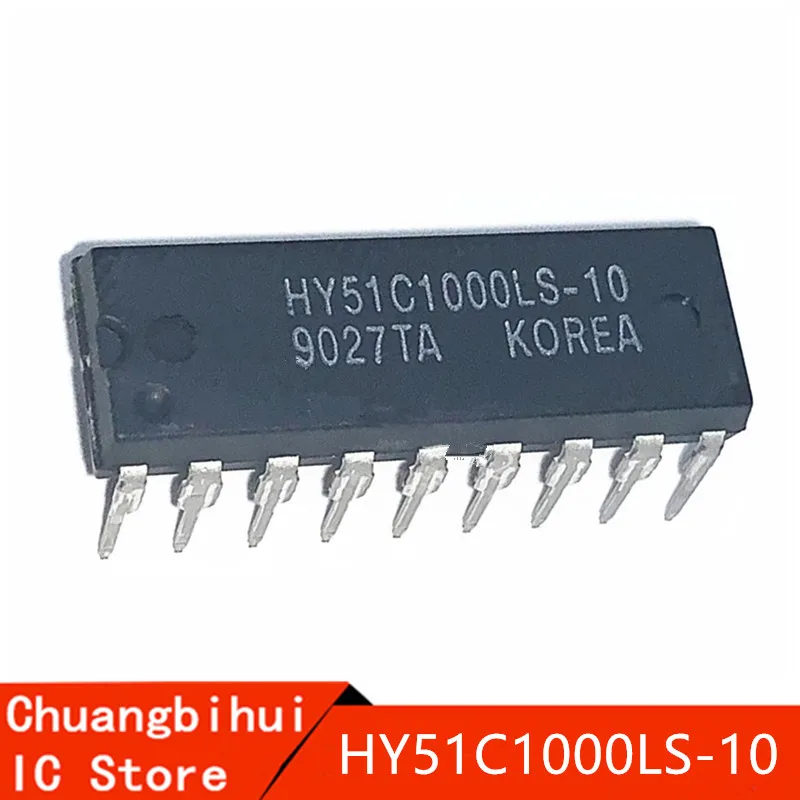 

1PCS HY51C1000LS-10 HY51C1000LS HY51C1000 51C1000 DIP-18