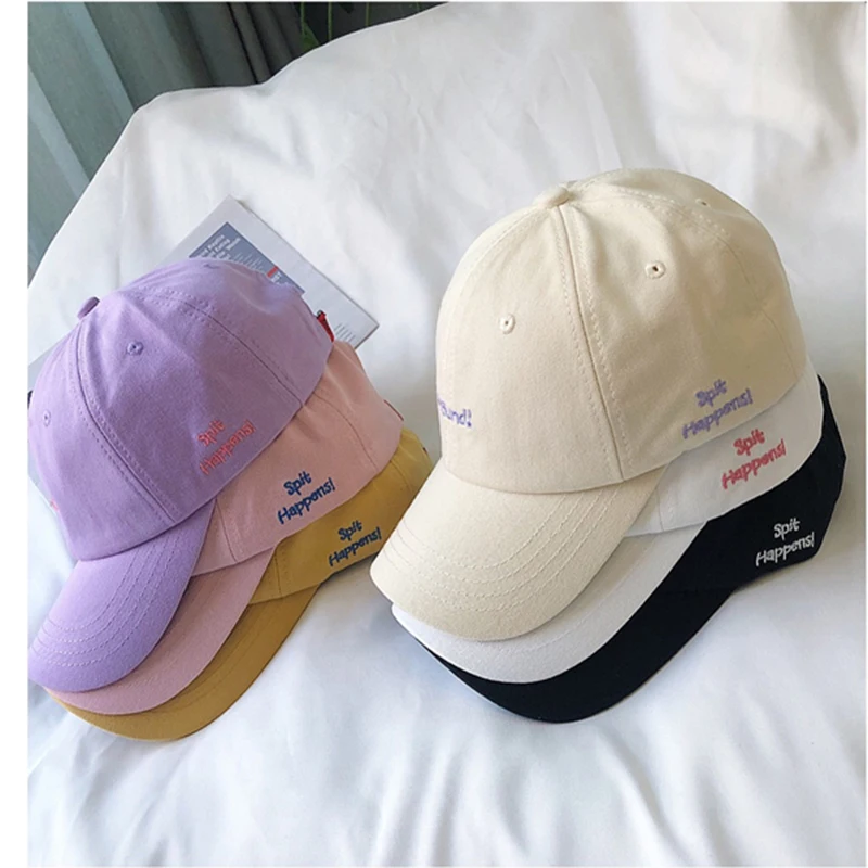 

Модная женская кепка, Мужская кепка, шапка папы, оптовая продажа, однотонная Спортивная уличная черная хлопковая спортивная женская Кепка у...